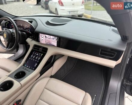 Серый Порше Тайкан, объемом двигателя 0 л и пробегом 53 тыс. км за 55000 $, фото 40 на Automoto.ua