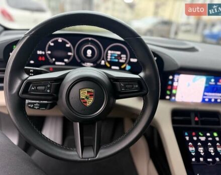 Серый Порше Тайкан, объемом двигателя 0 л и пробегом 53 тыс. км за 55000 $, фото 32 на Automoto.ua