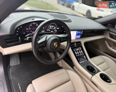 Серый Порше Тайкан, объемом двигателя 0 л и пробегом 53 тыс. км за 55000 $, фото 30 на Automoto.ua