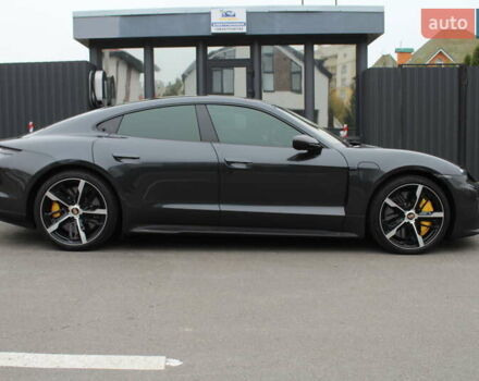 Серый Порше Тайкан, объемом двигателя 0 л и пробегом 1 тыс. км за 99700 $, фото 7 на Automoto.ua