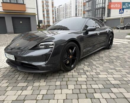 Серый Порше Тайкан, объемом двигателя 0 л и пробегом 53 тыс. км за 55000 $, фото 6 на Automoto.ua