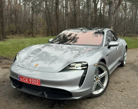 Серый Порше Тайкан, объемом двигателя 0 л и пробегом 55 тыс. км за 70000 $, фото 24 на Automoto.ua