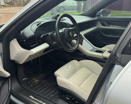 Серый Порше Тайкан, объемом двигателя 0 л и пробегом 55 тыс. км за 70000 $, фото 6 на Automoto.ua