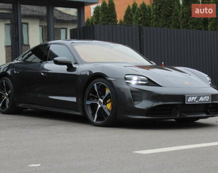 Серый Порше Тайкан, объемом двигателя 0 л и пробегом 1 тыс. км за 99700 $, фото 3 на Automoto.ua