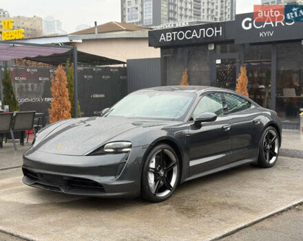 Серый Порше Тайкан, объемом двигателя 0 л и пробегом 69 тыс. км за 52000 $, фото 1 на Automoto.ua