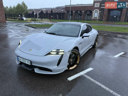 Серый Порше Тайкан, объемом двигателя 0 л и пробегом 62 тыс. км за 63000 $, фото 1 на Automoto.ua