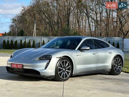 Серый Порше Тайкан, объемом двигателя 0 л и пробегом 80 тыс. км за 46600 $, фото 1 на Automoto.ua