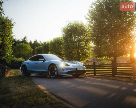 Синий Порше Тайкан, объемом двигателя 0 л и пробегом 15 тыс. км за 100000 $, фото 46 на Automoto.ua