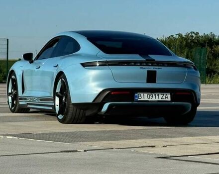 Синий Порше Тайкан, объемом двигателя 0 л и пробегом 15 тыс. км за 100000 $, фото 95 на Automoto.ua