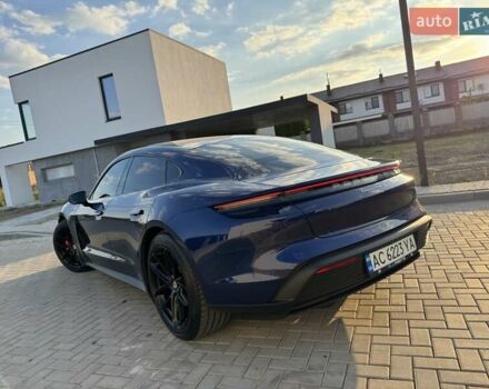 Синій Порше Тайкан, об'ємом двигуна 0 л та пробігом 82 тис. км за 59900 $, фото 32 на Automoto.ua