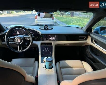 Синий Порше Тайкан, объемом двигателя 0 л и пробегом 15 тыс. км за 100000 $, фото 110 на Automoto.ua