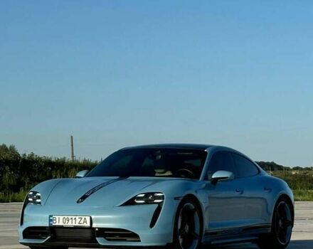 Синий Порше Тайкан, объемом двигателя 0 л и пробегом 15 тыс. км за 100000 $, фото 87 на Automoto.ua