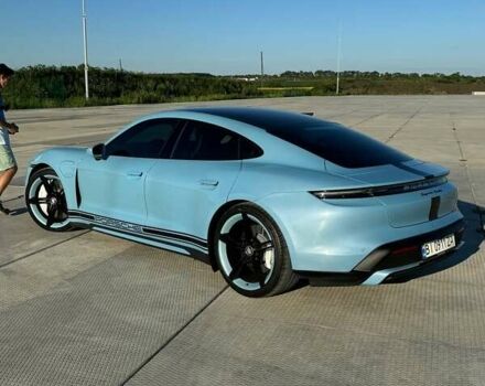 Синий Порше Тайкан, объемом двигателя 0 л и пробегом 15 тыс. км за 100000 $, фото 91 на Automoto.ua