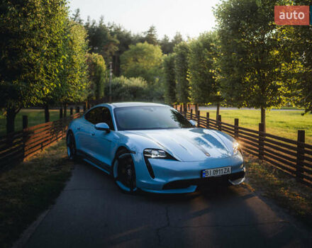 Синий Порше Тайкан, объемом двигателя 0 л и пробегом 15 тыс. км за 100000 $, фото 47 на Automoto.ua