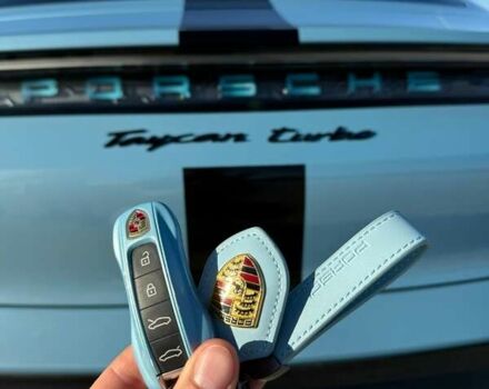 Синий Порше Тайкан, объемом двигателя 0 л и пробегом 15 тыс. км за 100000 $, фото 64 на Automoto.ua