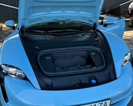 Синий Порше Тайкан, объемом двигателя 0 л и пробегом 15 тыс. км за 100000 $, фото 118 на Automoto.ua