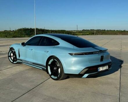 Синий Порше Тайкан, объемом двигателя 0 л и пробегом 15 тыс. км за 100000 $, фото 88 на Automoto.ua