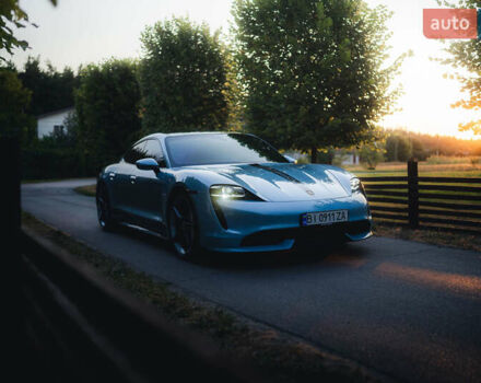 Синий Порше Тайкан, объемом двигателя 0 л и пробегом 15 тыс. км за 100000 $, фото 48 на Automoto.ua