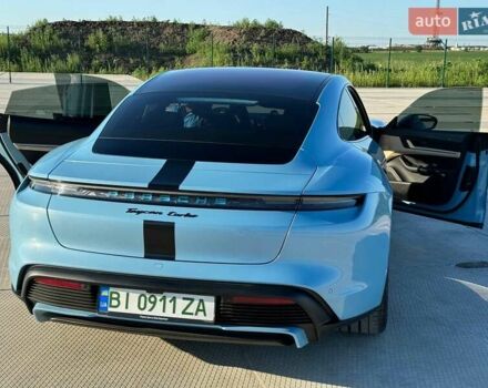 Синий Порше Тайкан, объемом двигателя 0 л и пробегом 15 тыс. км за 100000 $, фото 93 на Automoto.ua