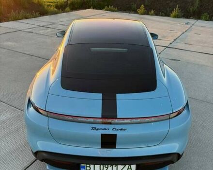 Синий Порше Тайкан, объемом двигателя 0 л и пробегом 15 тыс. км за 100000 $, фото 81 на Automoto.ua