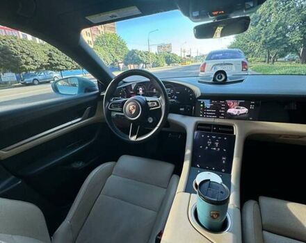 Синий Порше Тайкан, объемом двигателя 0 л и пробегом 15 тыс. км за 100000 $, фото 104 на Automoto.ua
