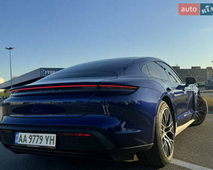 Синій Порше Тайкан, об'ємом двигуна 0 л та пробігом 40 тис. км за 75000 $, фото 1 на Automoto.ua