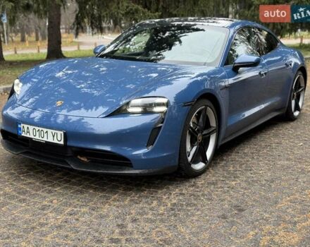 Синій Порше Тайкан, об'ємом двигуна 0 л та пробігом 21 тис. км за 71000 $, фото 3 на Automoto.ua