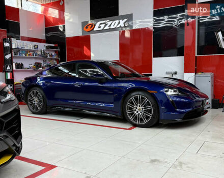 Синій Порше Тайкан, об'ємом двигуна 0 л та пробігом 55 тис. км за 57000 $, фото 4 на Automoto.ua