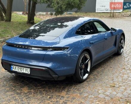 Синій Порше Тайкан, об'ємом двигуна 0 л та пробігом 21 тис. км за 71000 $, фото 1 на Automoto.ua