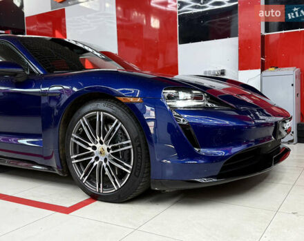 Синій Порше Тайкан, об'ємом двигуна 0 л та пробігом 55 тис. км за 57000 $, фото 3 на Automoto.ua