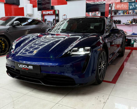 Синій Порше Тайкан, об'ємом двигуна 0 л та пробігом 55 тис. км за 57000 $, фото 1 на Automoto.ua