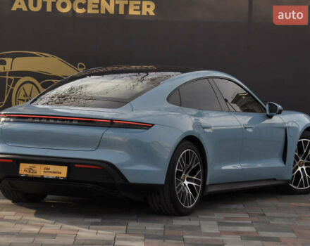 Синий Порше Тайкан, объемом двигателя 0 л и пробегом 15 тыс. км за 62000 $, фото 4 на Automoto.ua