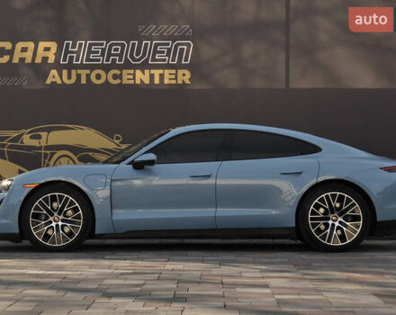 Синий Порше Тайкан, объемом двигателя 0 л и пробегом 15 тыс. км за 62000 $, фото 7 на Automoto.ua