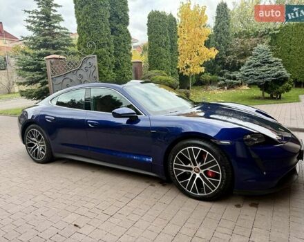 Порше Тайкан 2020 в Ровно на Automoto.ua Синий Порше Тайкан, объемом двигателя 0 л и пробегом 38 тыс. км за 73000 $, фото 1 на Automoto.ua