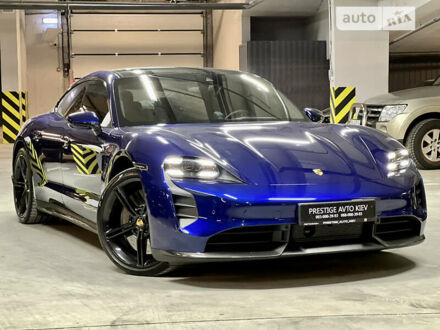 Порше Тайкан 2020 в Киеве на Automoto.ua Синий Порше Тайкан, объемом двигателя 0 л и пробегом 6 тыс. км за 169900 $, фото 1 на Automoto.ua