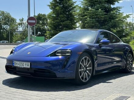 Порше Тайкан 2021 в Одессе на Automoto.ua Синий Порше Тайкан, объемом двигателя 0 л и пробегом 38 тыс. км за 52000 $, фото 1 на Automoto.ua