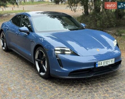 Синій Порше Тайкан, об'ємом двигуна 0 л та пробігом 21 тис. км за 71000 $, фото 1 на Automoto.ua