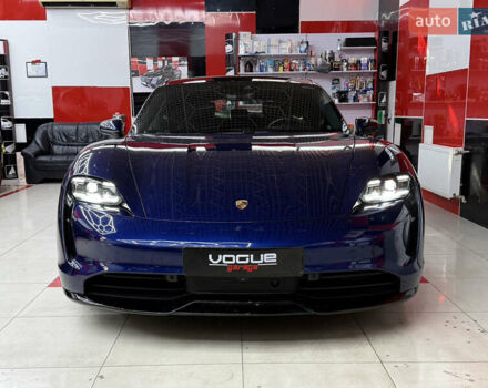 Синій Порше Тайкан, об'ємом двигуна 0 л та пробігом 55 тис. км за 57000 $, фото 1 на Automoto.ua