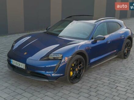 Порше Тайкан 2022 у Хмельницькому на Automoto.ua Синій Порше Тайкан, об'ємом двигуна 0 л та пробігом 4 тис. км за 80500 $, фото 1 на Automoto.ua