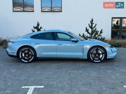 Синий Порше Тайкан, объемом двигателя 0 л и пробегом 35 тыс. км за 47900 $, фото 1 на Automoto.ua