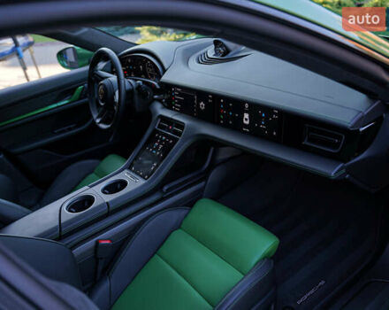 Зеленый Порше Тайкан, объемом двигателя 0 л и пробегом 9 тыс. км за 104700 $, фото 16 на Automoto.ua