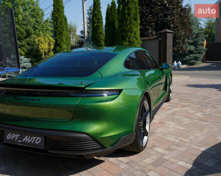 Зеленый Порше Тайкан, объемом двигателя 0 л и пробегом 9 тыс. км за 104700 $, фото 27 на Automoto.ua