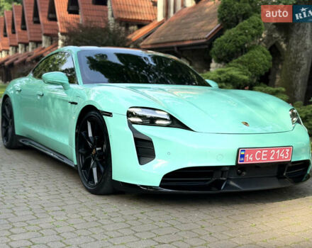 Зелений Порше Тайкан, об'ємом двигуна 0 л та пробігом 11 тис. км за 82000 $, фото 2 на Automoto.ua