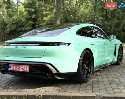 Зелений Порше Тайкан, об'ємом двигуна 0 л та пробігом 11 тис. км за 82000 $, фото 13 на Automoto.ua