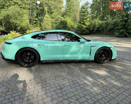 Зелений Порше Тайкан, об'ємом двигуна 0 л та пробігом 11 тис. км за 82000 $, фото 17 на Automoto.ua