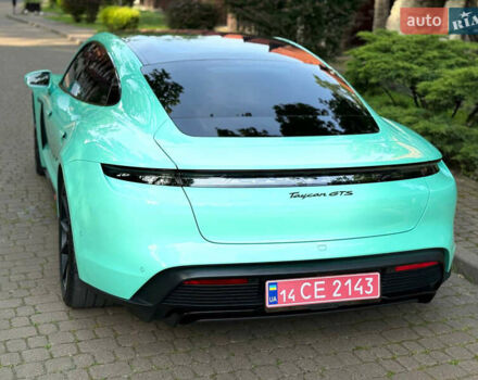 Зелений Порше Тайкан, об'ємом двигуна 0 л та пробігом 11 тис. км за 82000 $, фото 22 на Automoto.ua