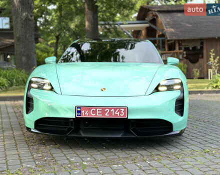 Зеленый Порше Тайкан, объемом двигателя 0 л и пробегом 11 тыс. км за 86000 $, фото 15 на Automoto.ua
