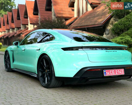 Зелений Порше Тайкан, об'ємом двигуна 0 л та пробігом 11 тис. км за 82000 $, фото 21 на Automoto.ua