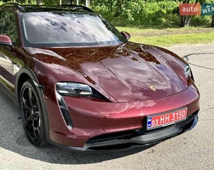 Червоний Порше Taycan Cross Turismo, об'ємом двигуна 0 л та пробігом 72 тис. км за 61500 $, фото 6 на Automoto.ua