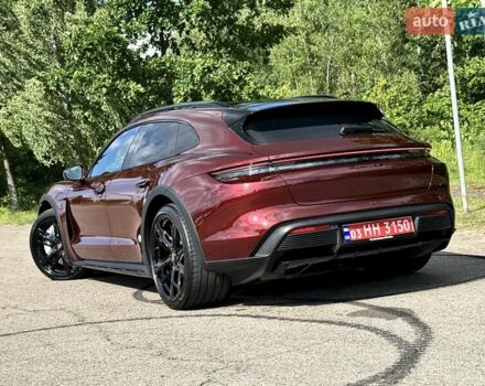 Червоний Порше Taycan Cross Turismo, об'ємом двигуна 0 л та пробігом 72 тис. км за 61500 $, фото 16 на Automoto.ua